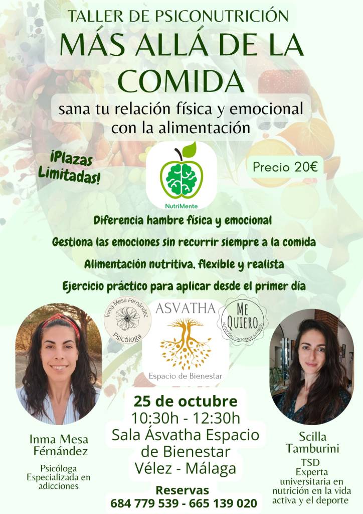 taller de psiconutrición más allá de la comida