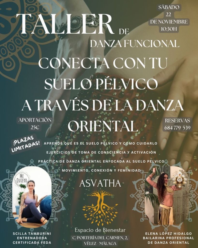 danza funcional suelo pélvico y danza oriental